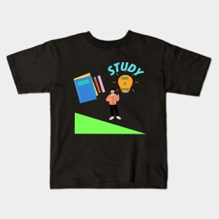 study take it easy Kids T-Shirt